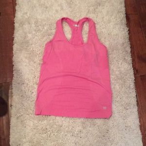Forever 21 pink racer back athletic tank top